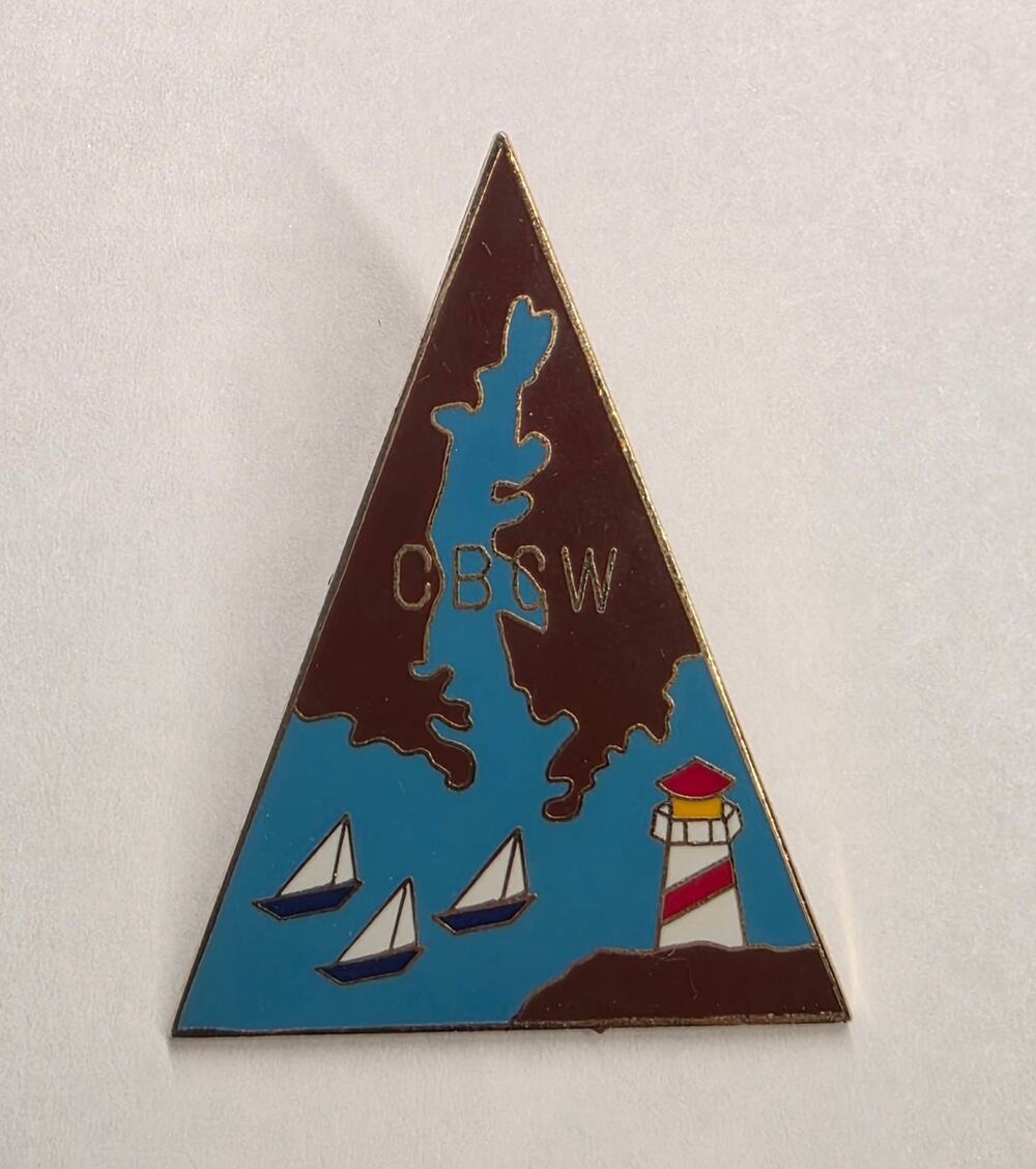 Ben & Jerry’s Ice Cream Enamel Logo Pin Vintage Style 1.25"